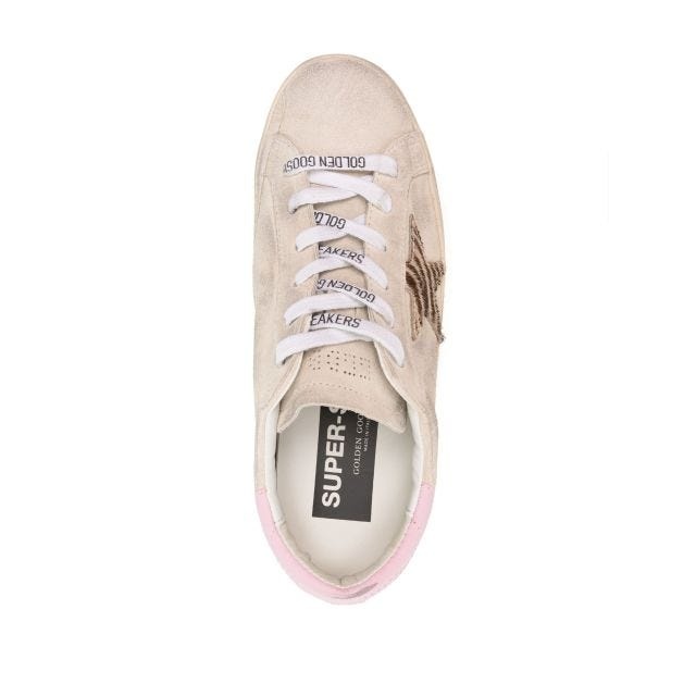 Super-Star distressed suede sneakers - 4