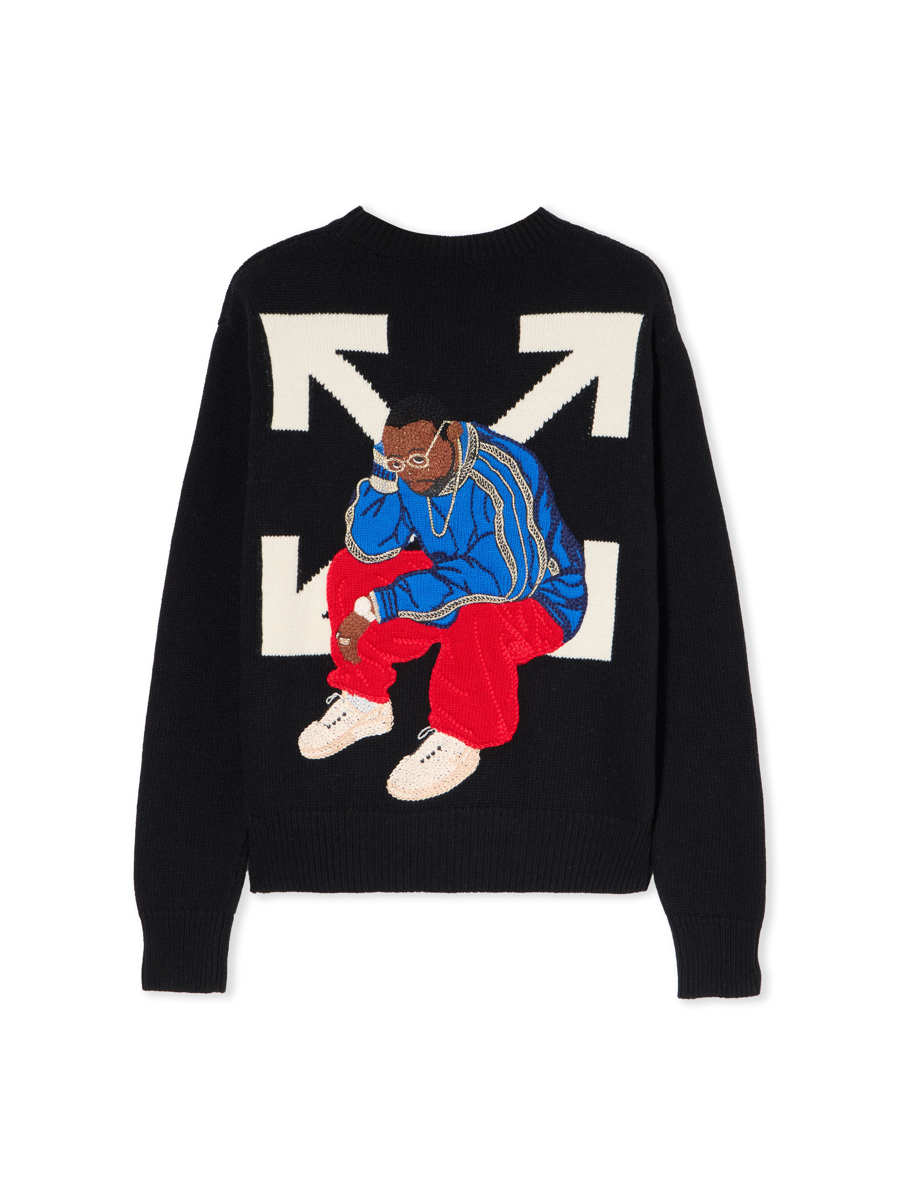 Thinkman Arrow Knit Crewneck - 1