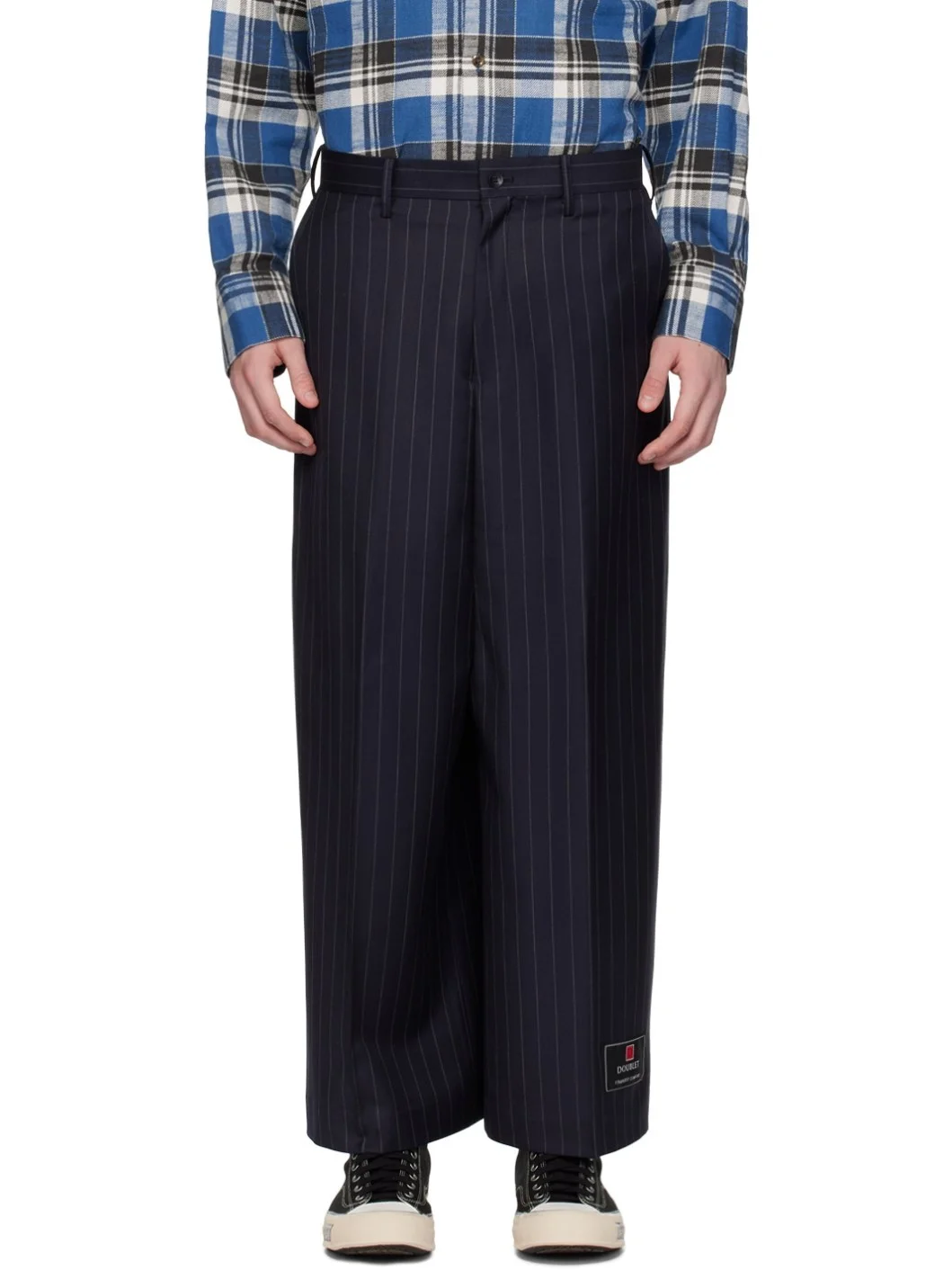 Black Tailored Trousers - 1