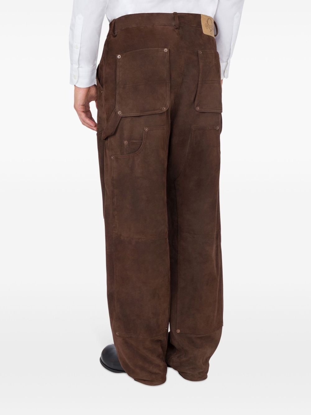 suede trousers - 3