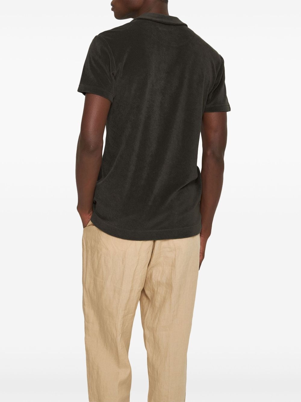 Terry polo shirt - 3