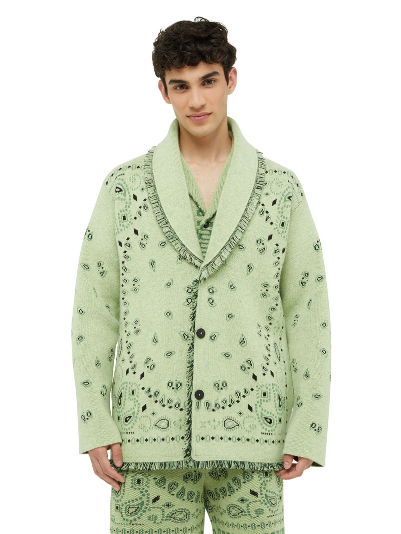 Bandana Jacquard Cardigan 7