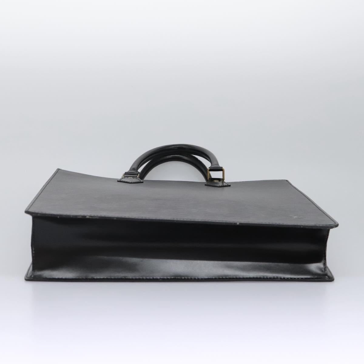 LOUIS VUITTON Epi Sac Plat Hand Bag Black M59082 - 5