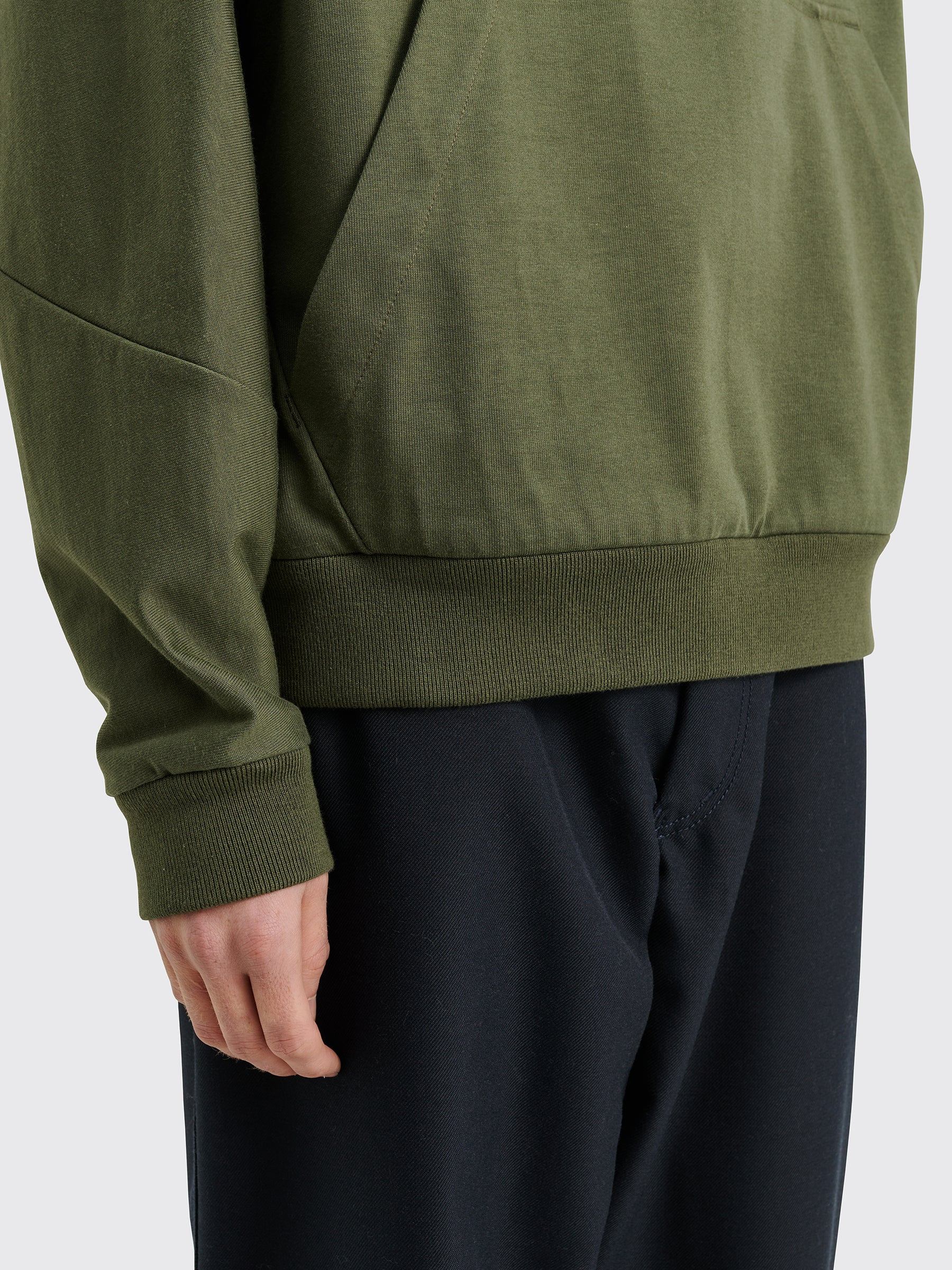 NIKE ESC KNIT POP OVER HOODIE CARGO KHAKI - 6