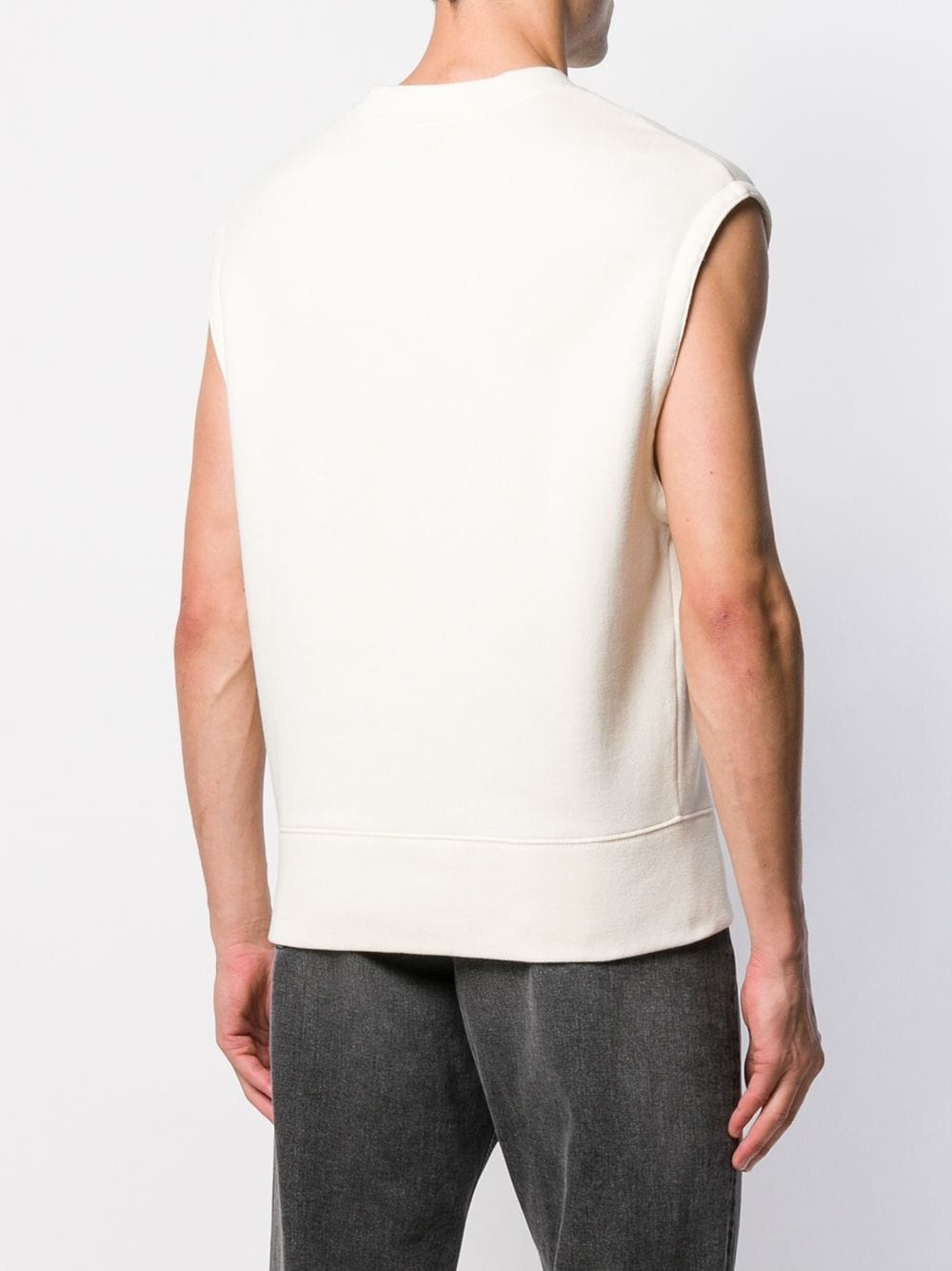 Ami de Coeur sleeveless sweater - 4