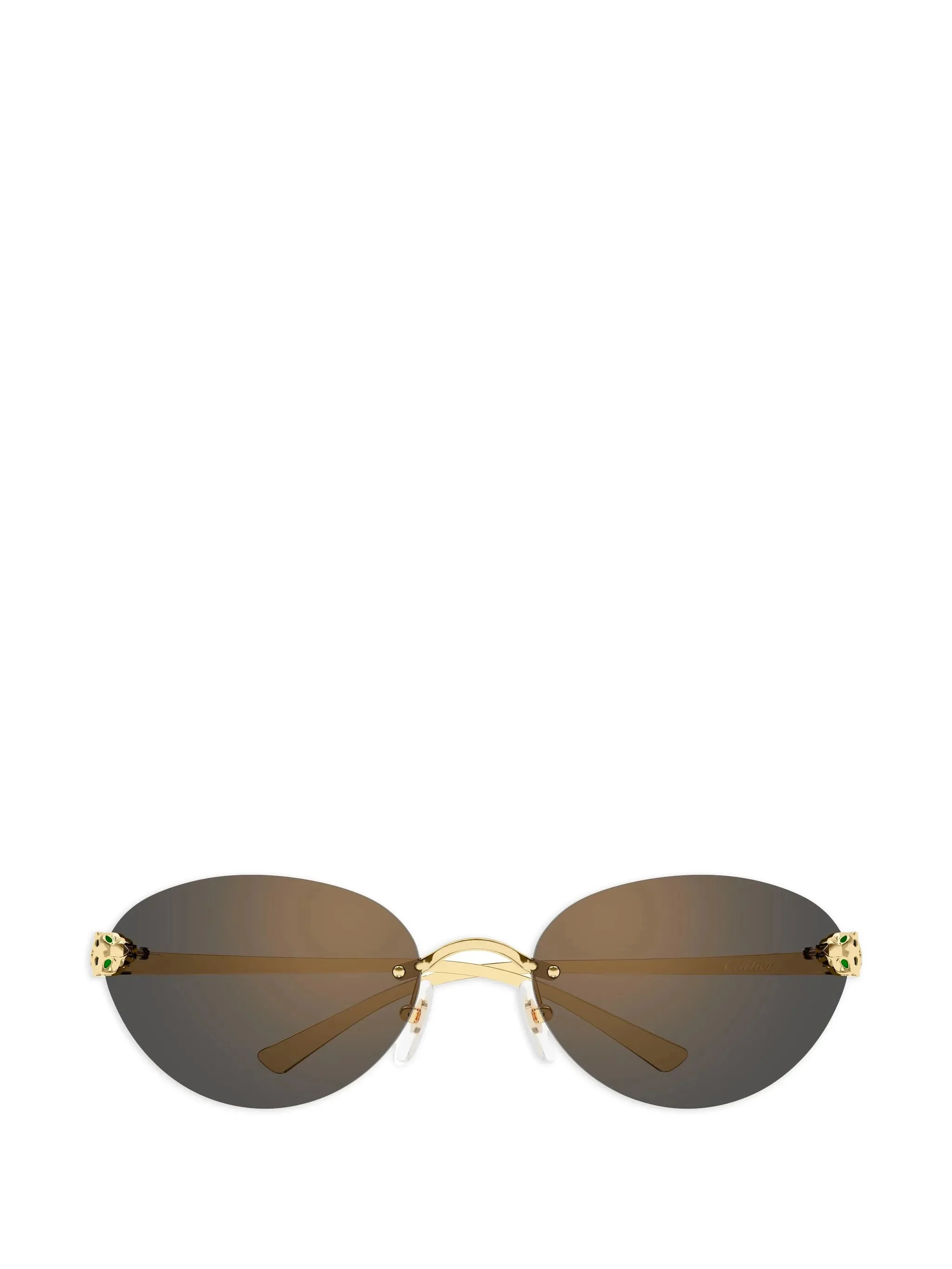 rimless sunglasses - 1