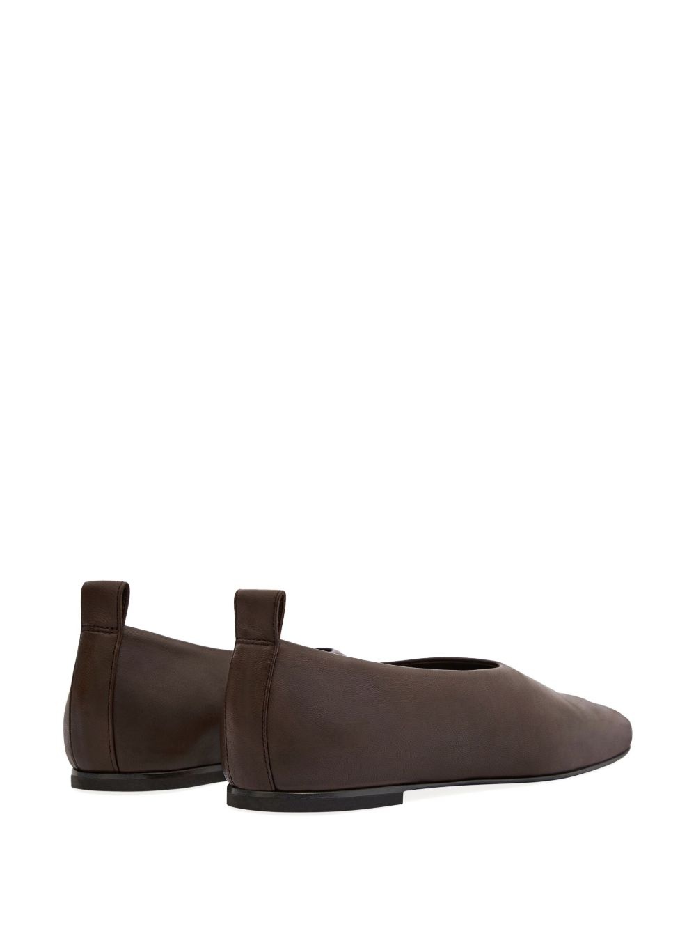 minimal leather loafers - 3