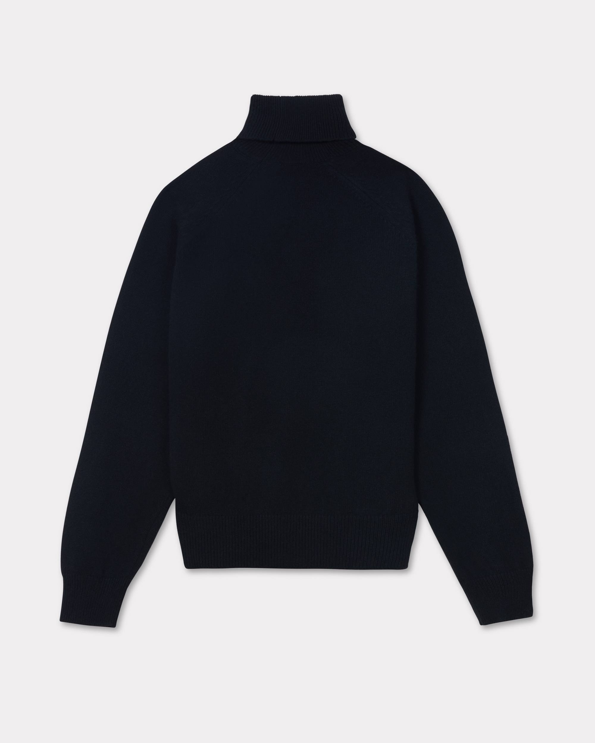 'Boke Flower' embroidered turtleneck jumper in wool - 2