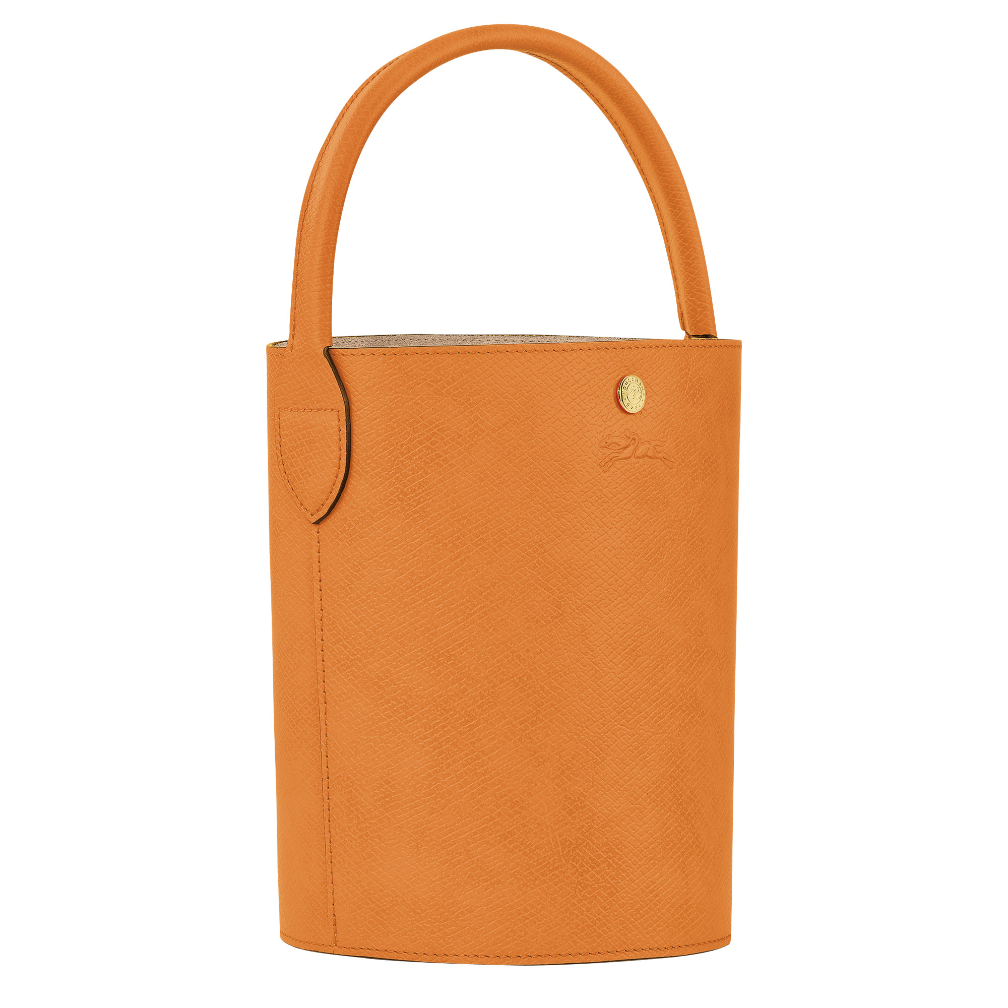 Épure S Bucket bag Apricot - Leather - 3