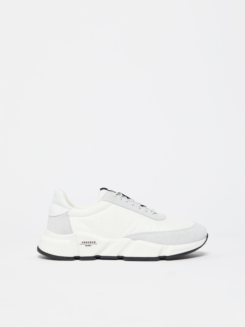 CIGNOPV Nylon and leather running shoes 1