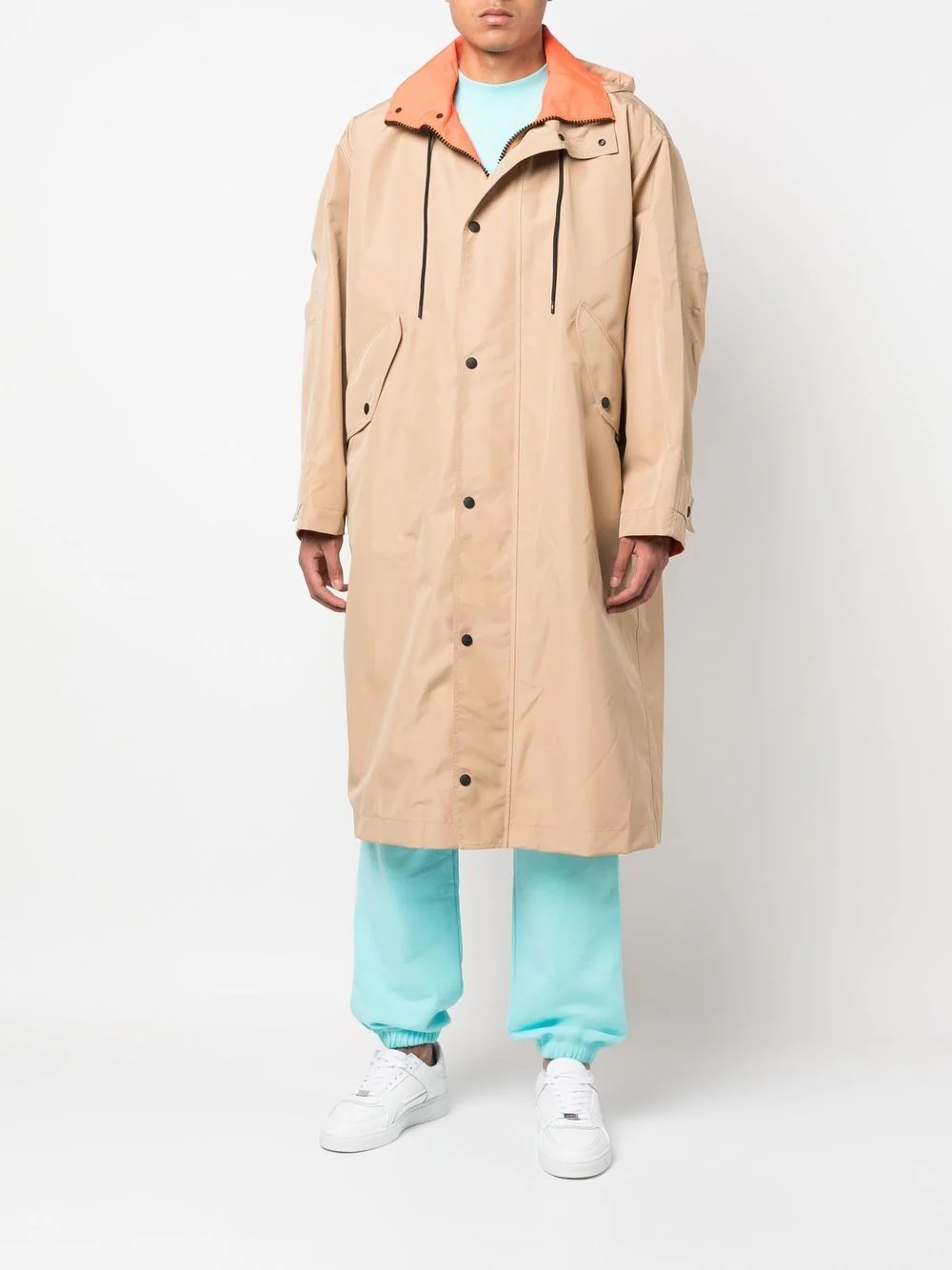 oversize trench coat - 2