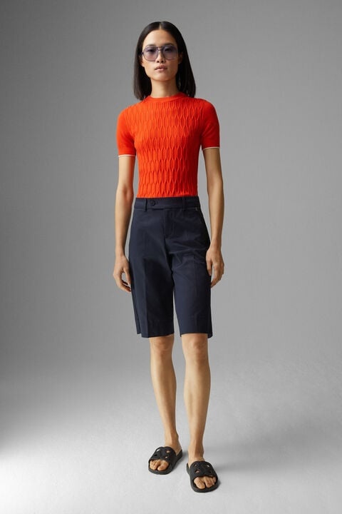 Lara Shorts in Navy blue - 4