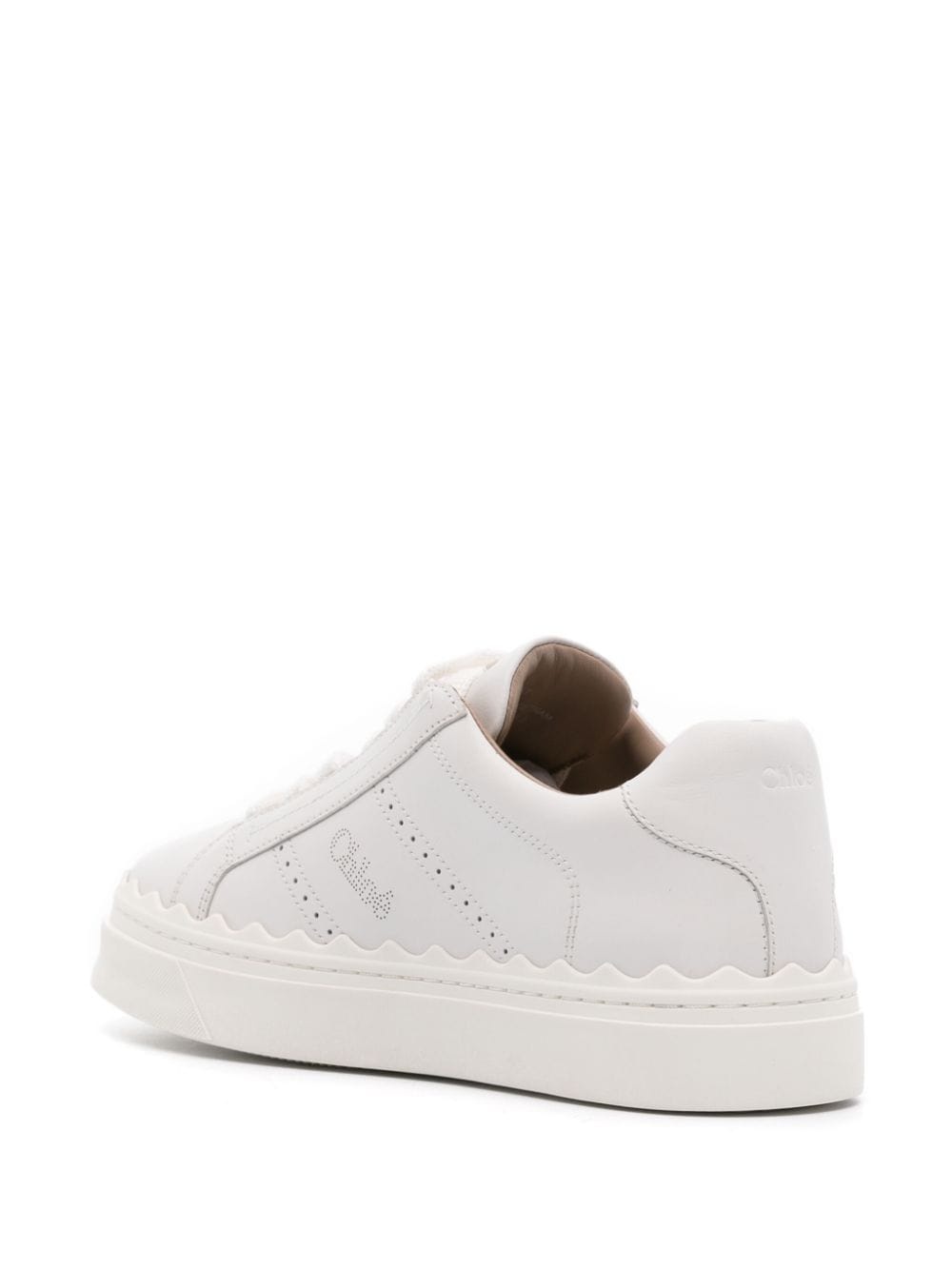 Lauren lace-up leather sneakers - 3