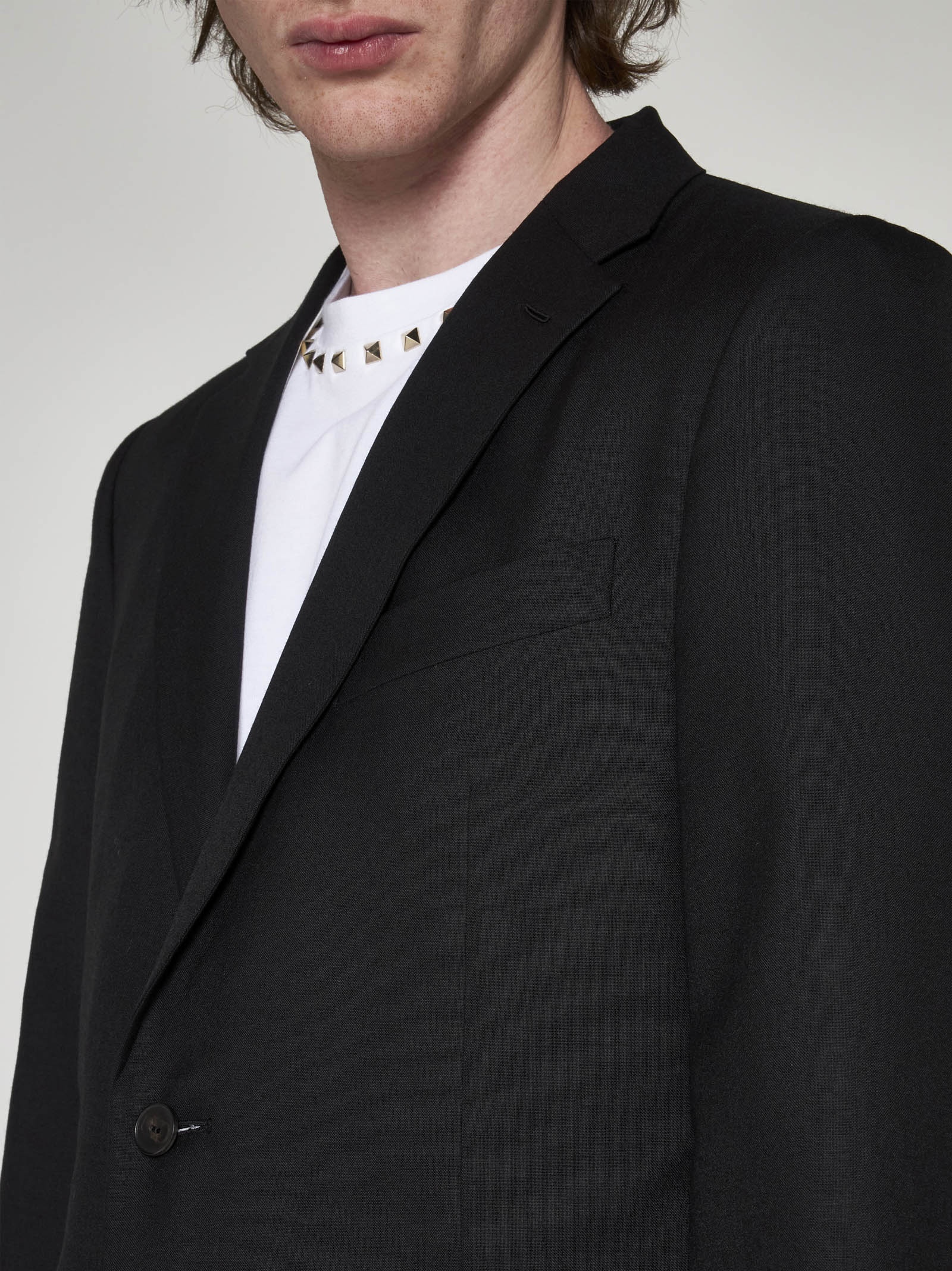 Valentino cotton slim-fit suit - 4