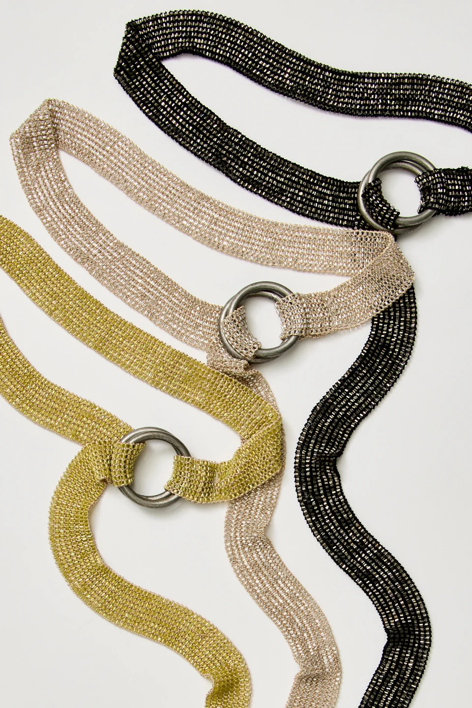 Breezy Beaded Wrap Belt - 1