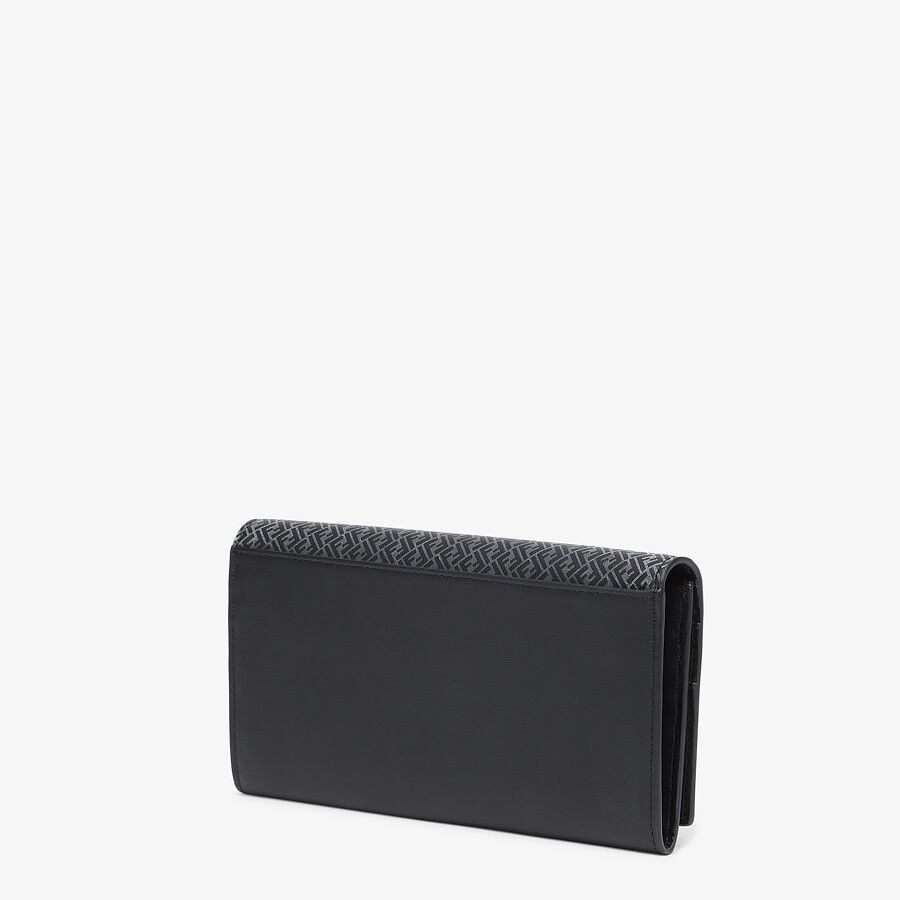 Black leather wallet - 2