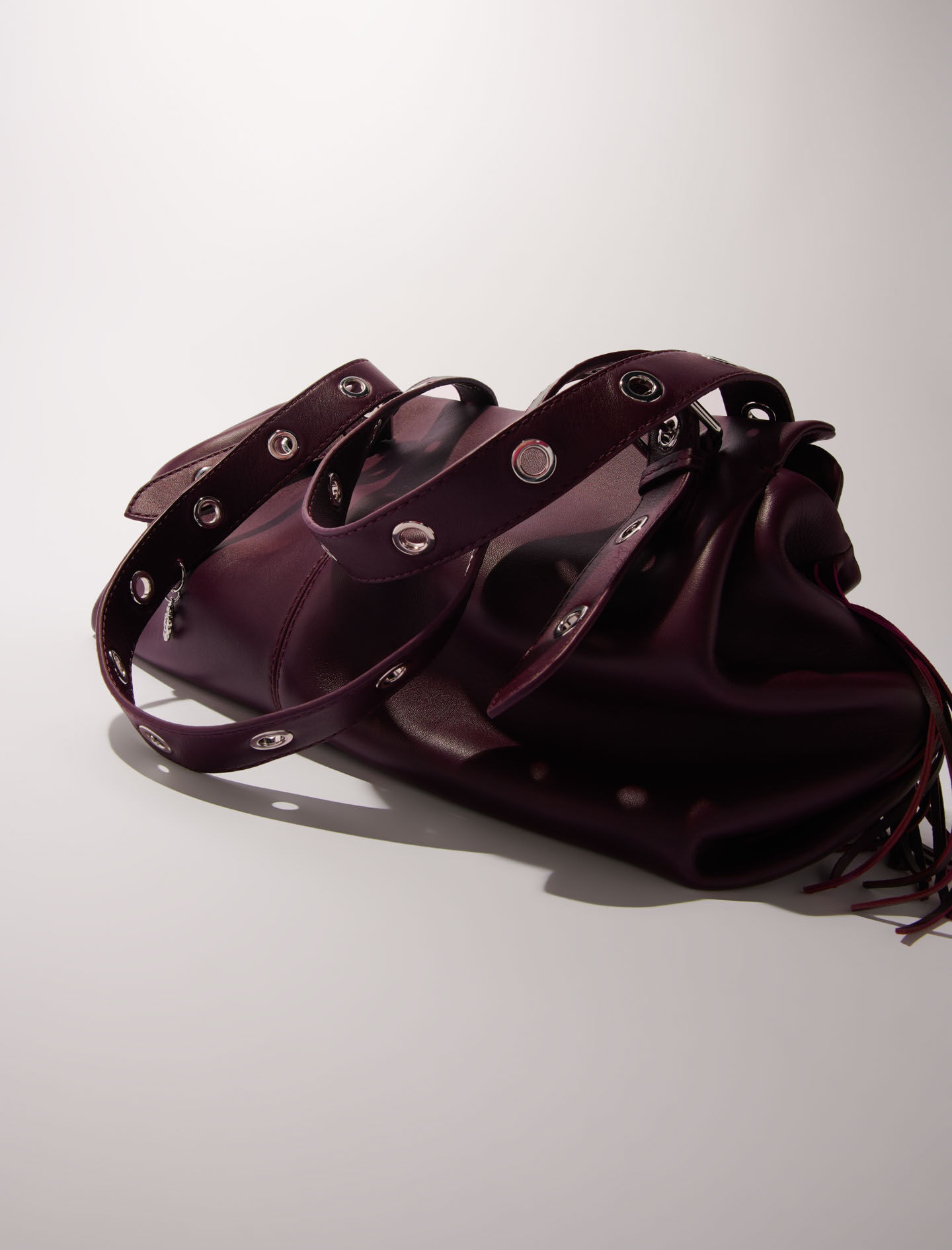 ショルダーバッグ MAJE Plain leather miss m xl bag Plain leather Miss M XL bag Red For Women | Maje