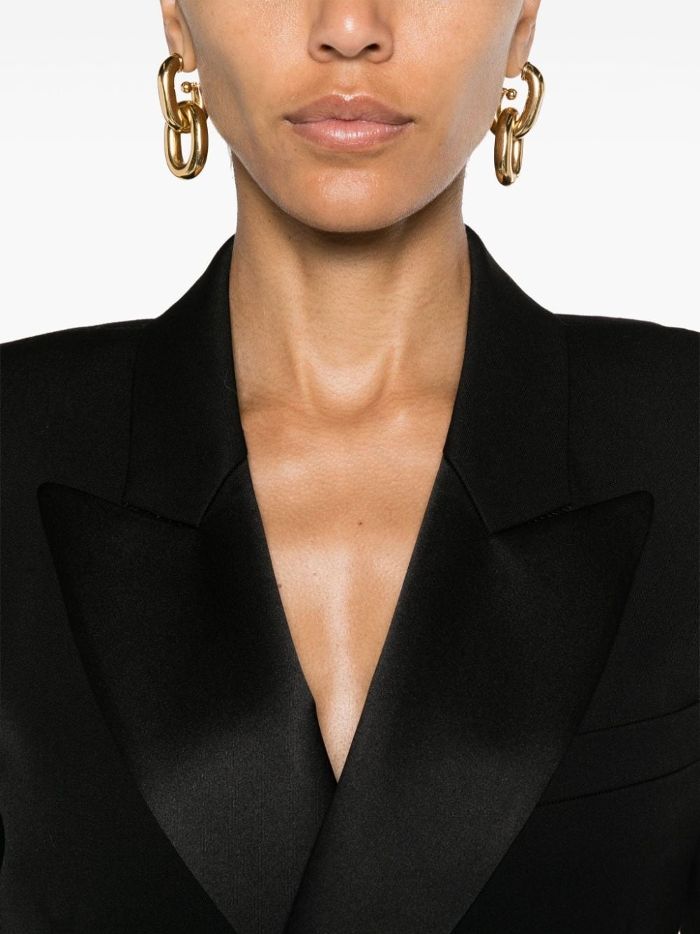 peak-lapels double-breasted blazer - 5