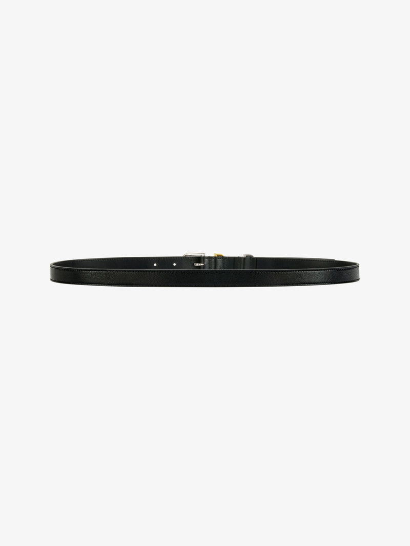 Givenchy VOYOU BELT IN LEATHER outlook