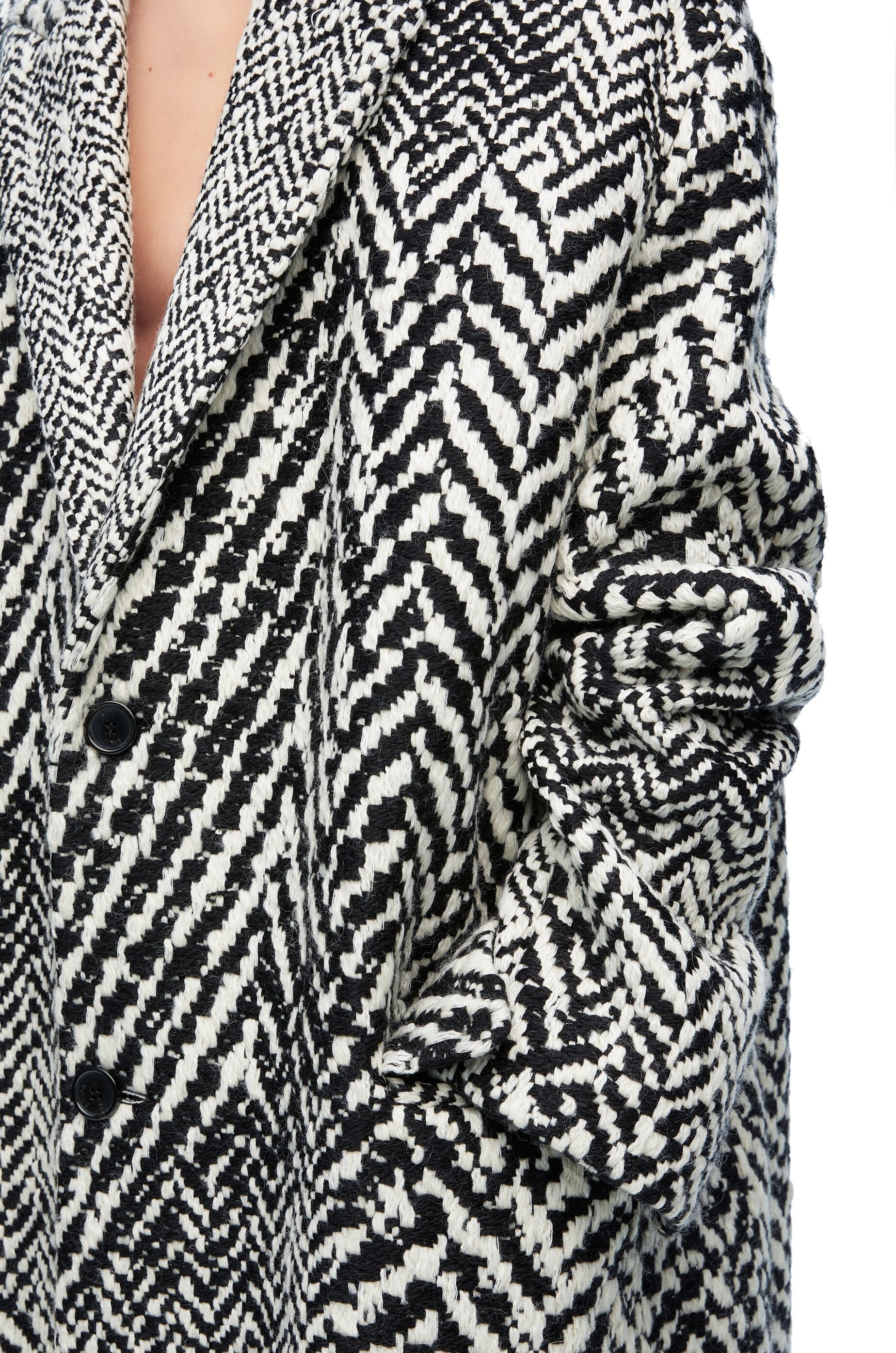 Coat in wool blend - 4