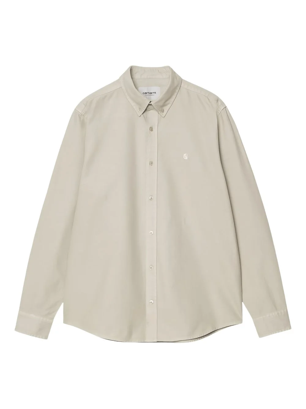 buttoned long-sleeve shirt - 1