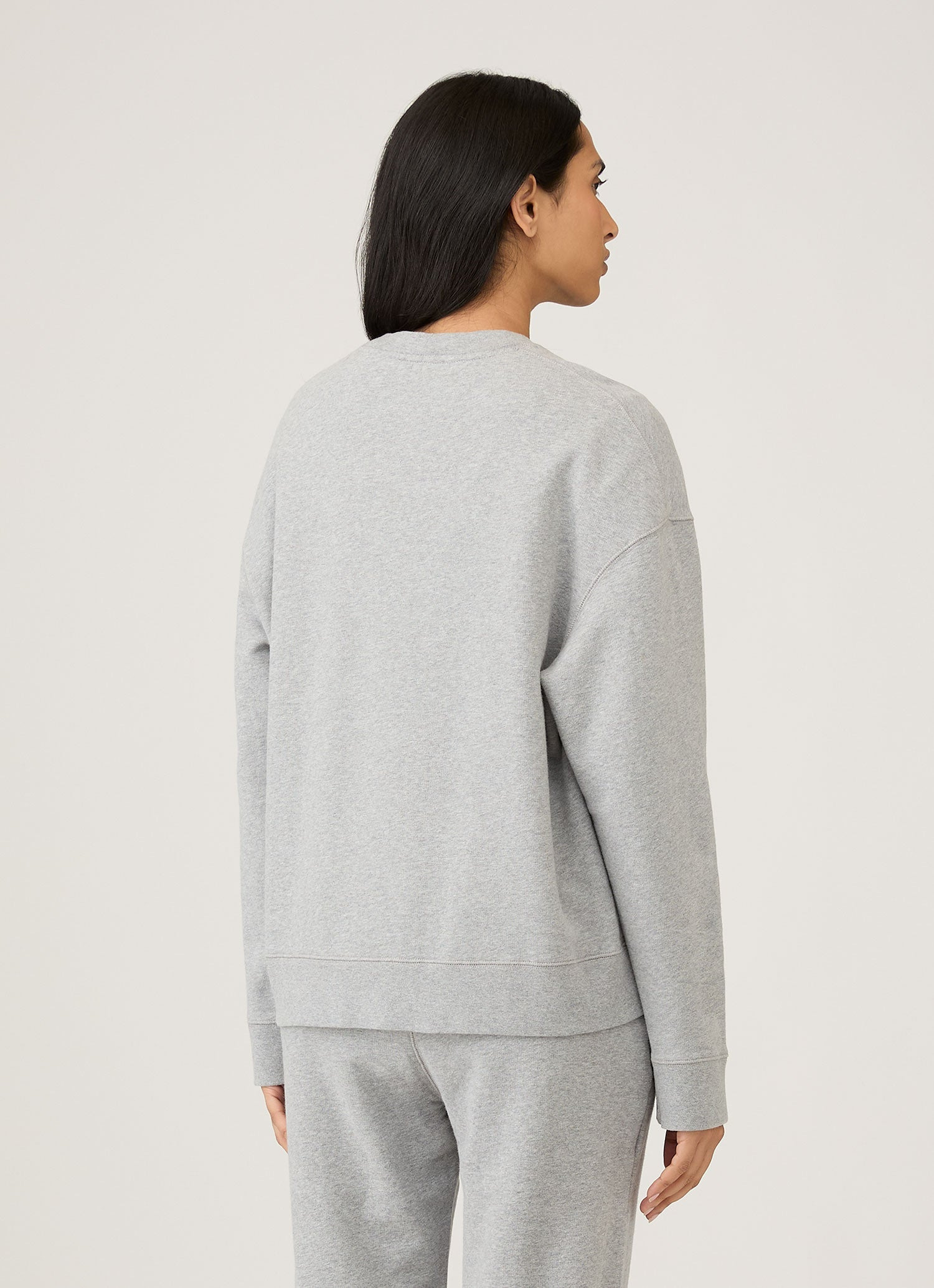 Relaxed Loopback Sweatshirt - 3
