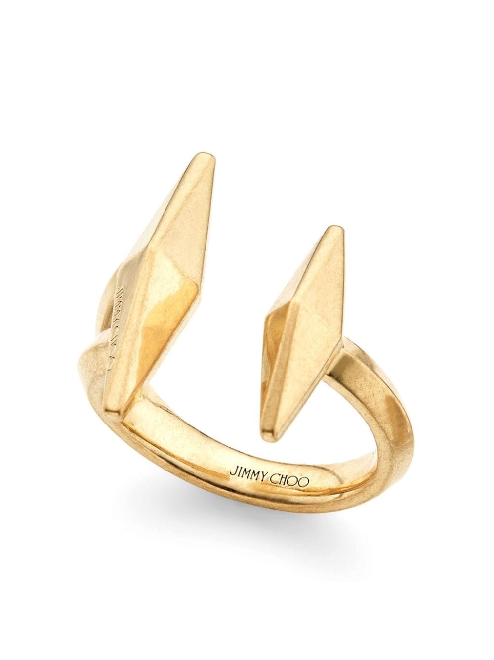 logo-engraved ring - 2