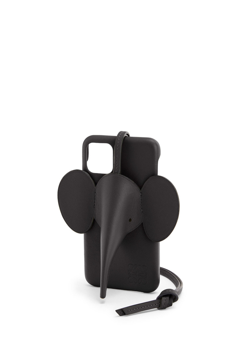 Loewe Elephant cover for iPhone 11 in classic calfskin outlook