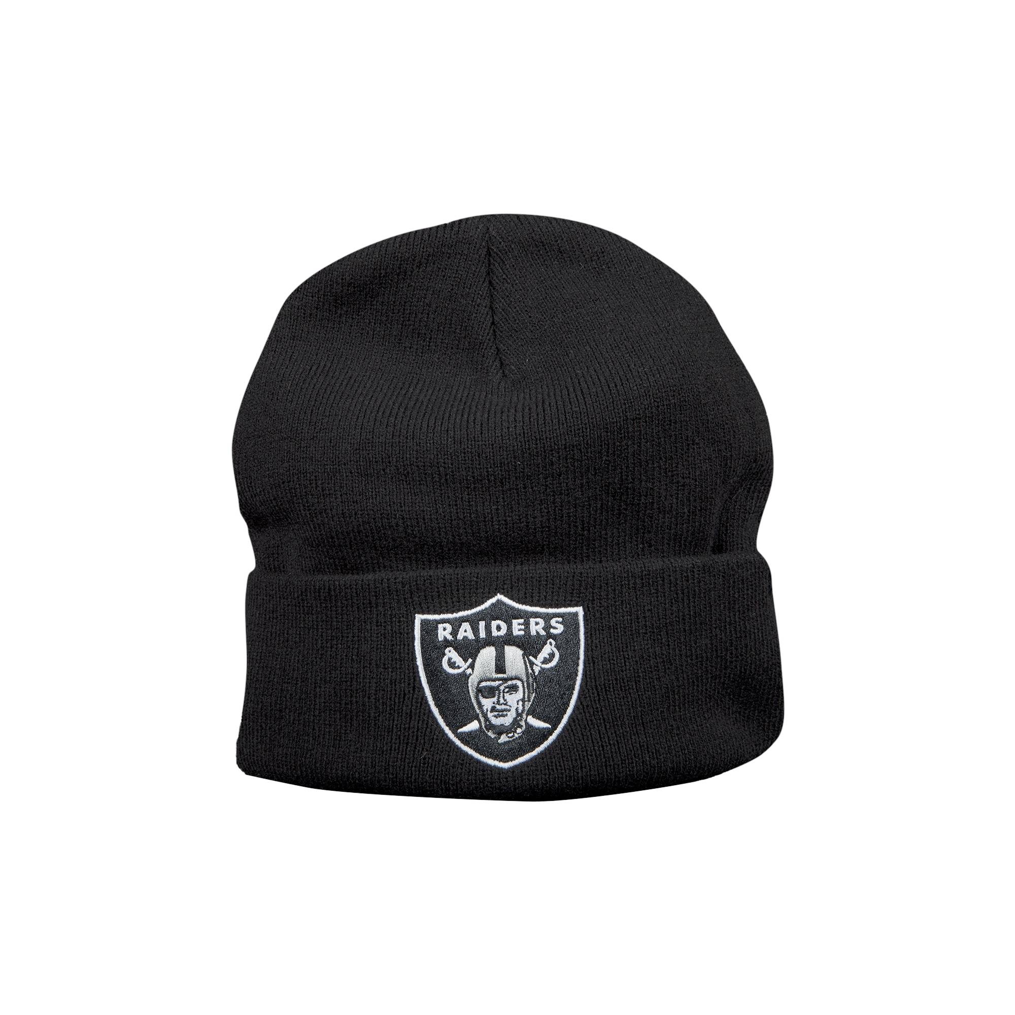 Supreme x NFL Raiders '47 Beanie 'Black' - 1