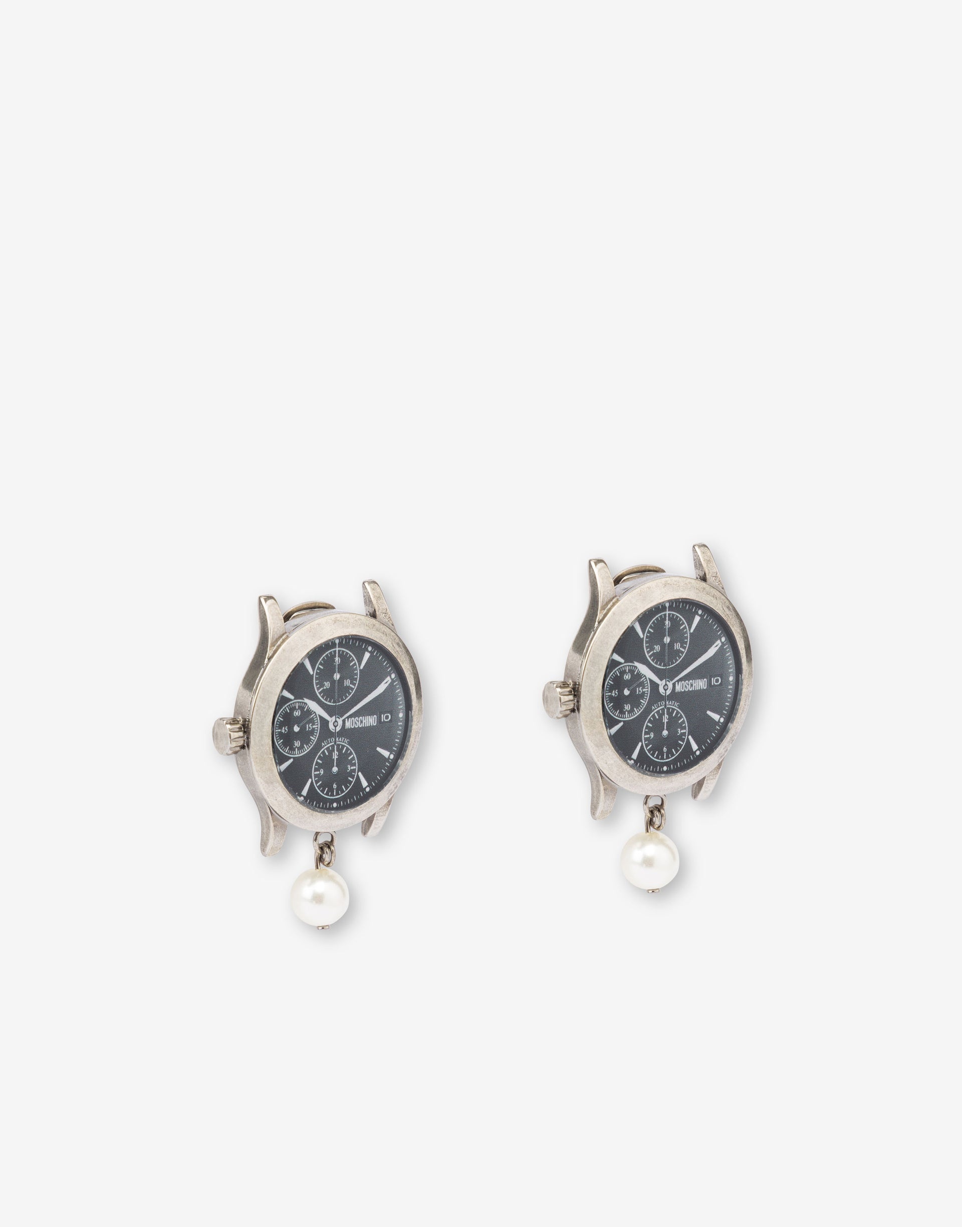 WRISTWATCH METAL EARRINGS - 1