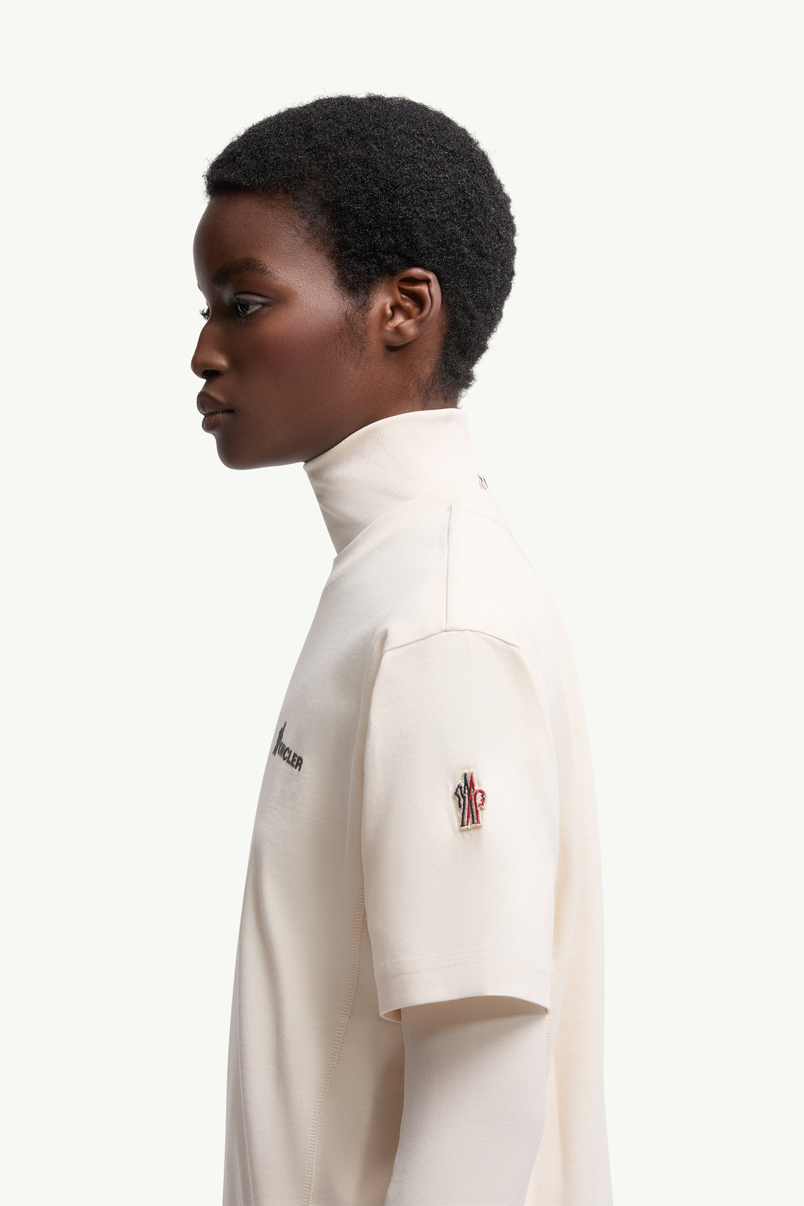 Embossed Logo Cotton T-Shirt - 4