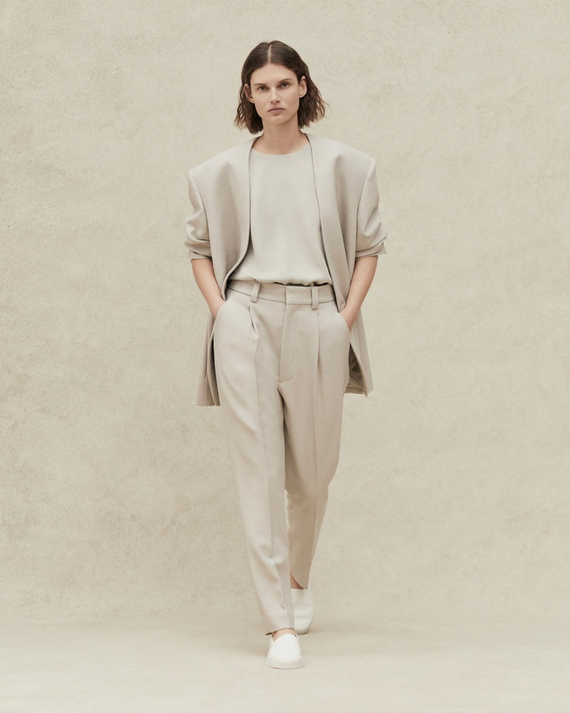 Fear of God Wool Lapelless Jacket outlook