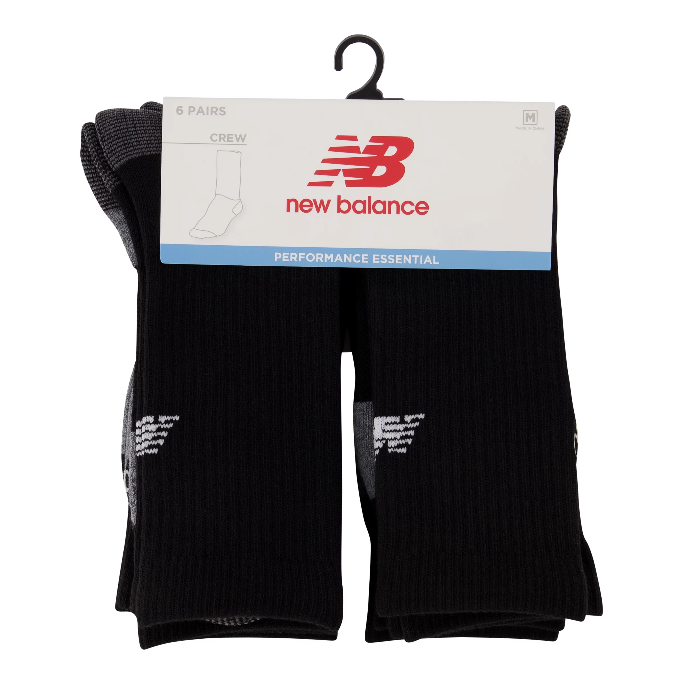 Cushioned Crew Socks 6 Pack - 3
