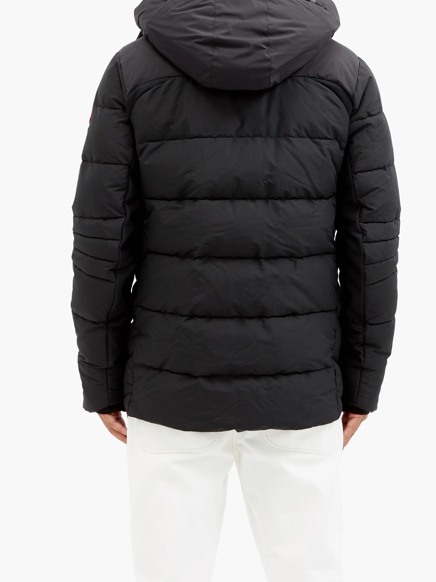 HyBridge quilted-down coat - 5