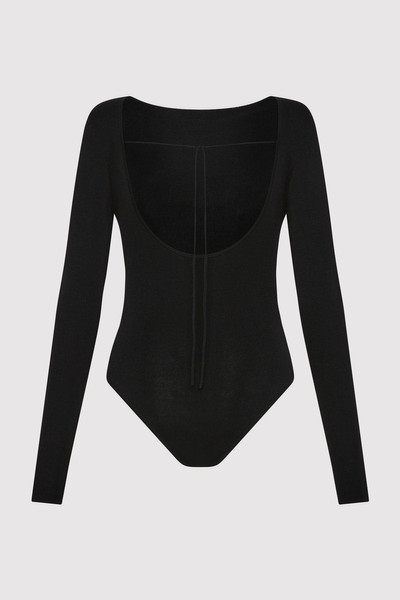 ST. AGNI Cut Out Bodysuit - Black outlook