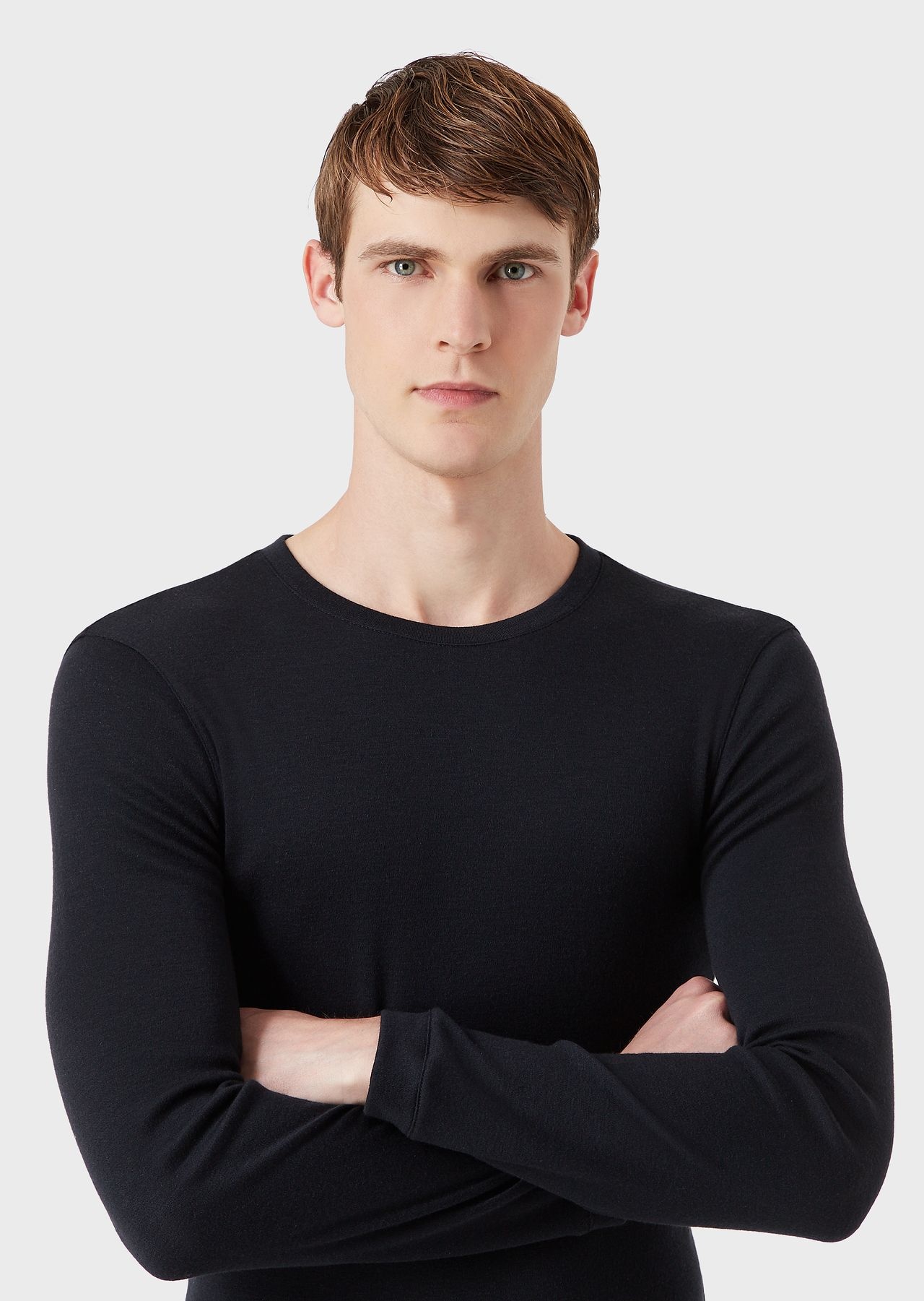 Pure cashmere interlock crew-neck jumper - 4