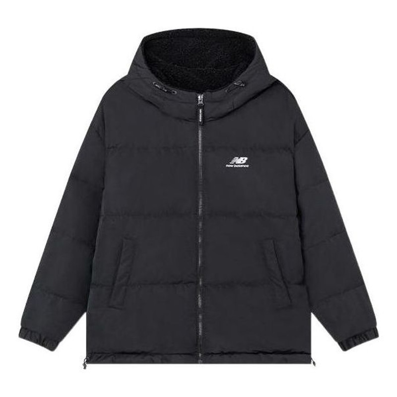 New Balance logo Sportswear Puffer 'Black White' 5PC44733-BK - 1