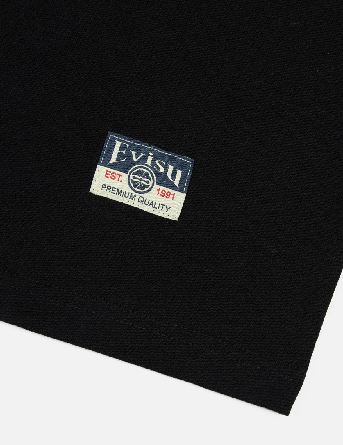 GODHEAD PRINT AND SEAGULL EMBROIDERY LOOSE FIT T-SHIRT - 12