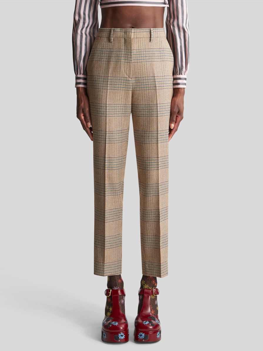 TAILORED PRINCE OF WALES TROUSERS - 2