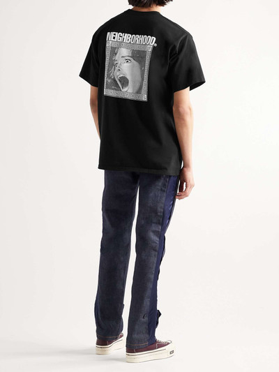 NEIGHBORHOOD Printed Cotton-Jersey T-Shirt outlook