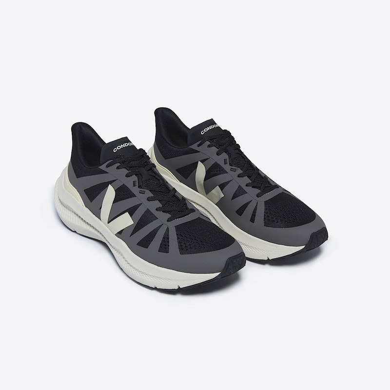 VEJA CONDOR 3 ENGINEERED-MESH BLACK CALCAIRE outlook
