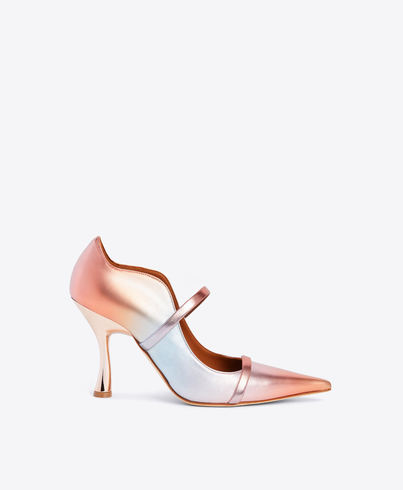 Maya 90 - Sunset Ombre Double Strap Pumps 1