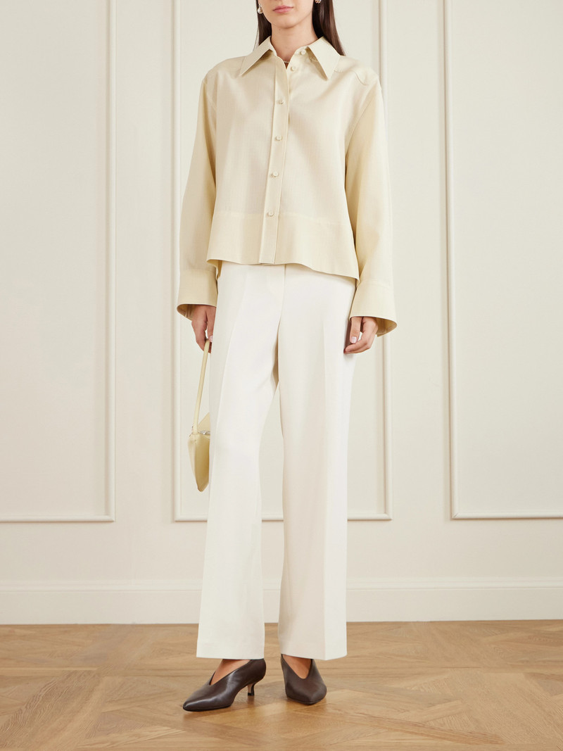 Theory Crepe Straight-leg Pants outlook