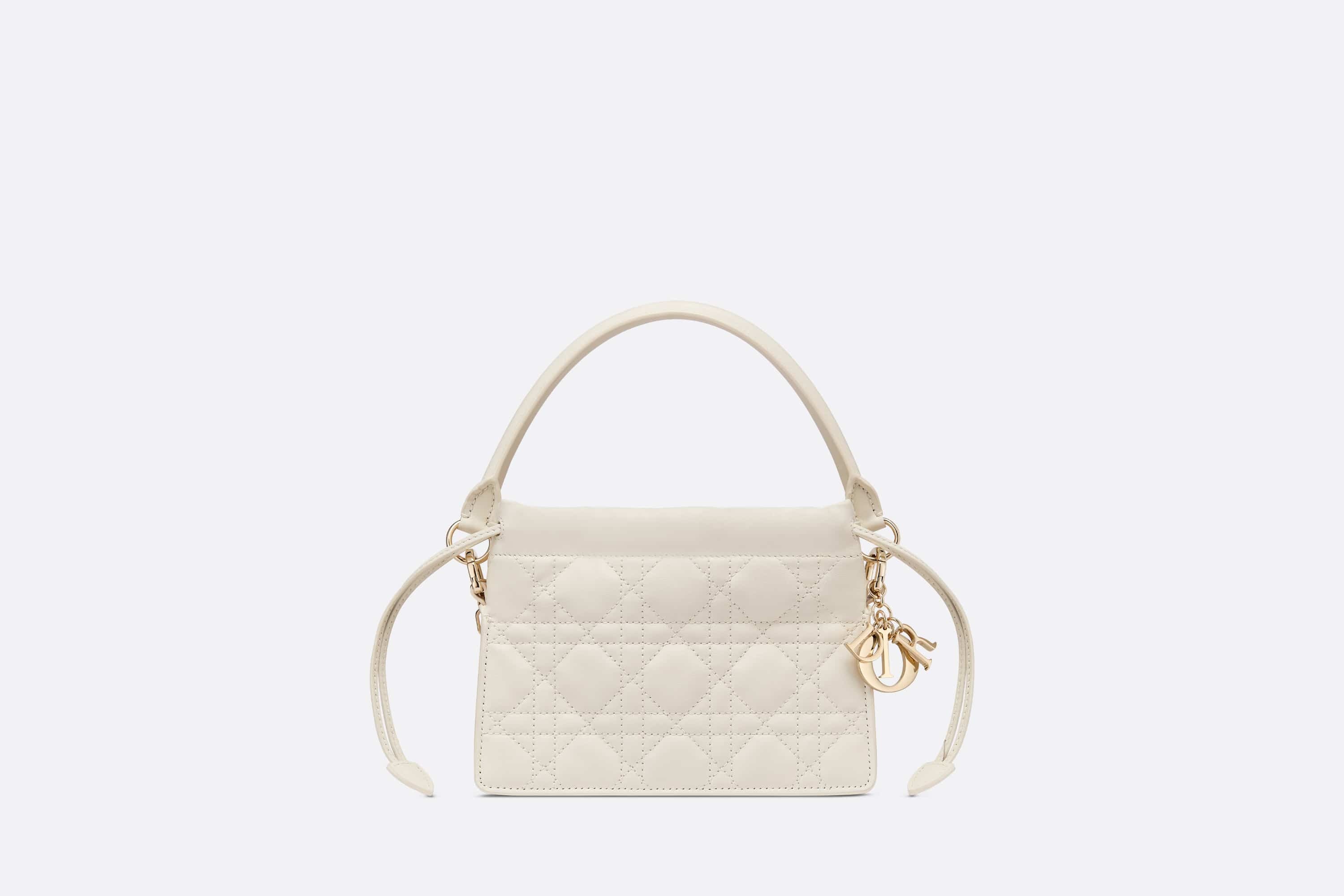 Lady Dior Top Handle Drawstring Mini Bag - 5