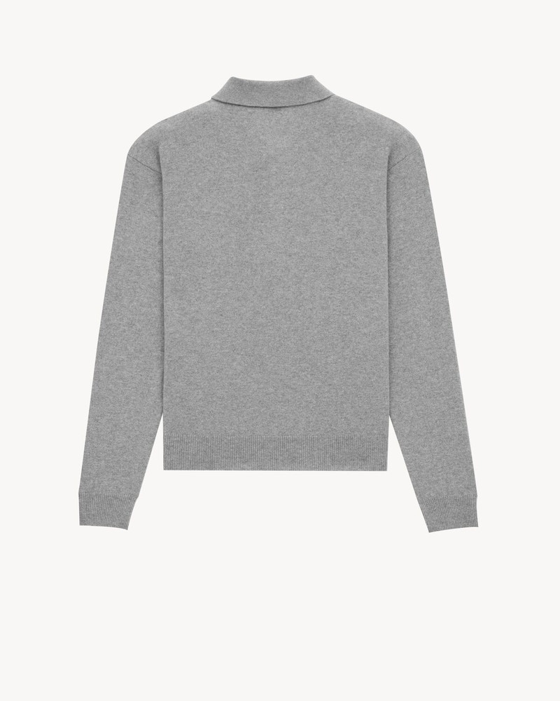 SAINT LAURENT POLO IN WOOL outlook