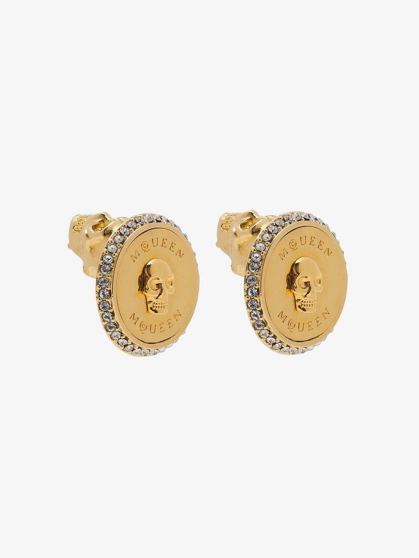 Sovereign Skull Earrings - 2