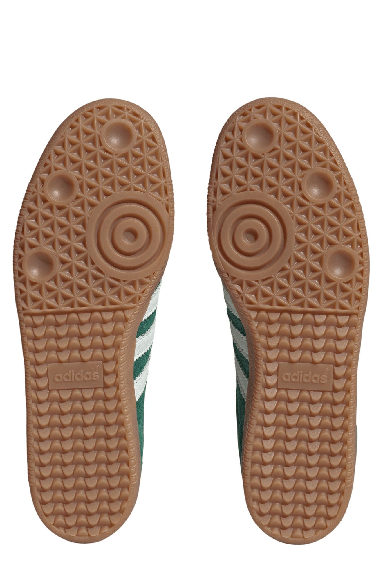 adidas Samba OG Sneaker in Green/White/Gum4 at Nordstrom - 5