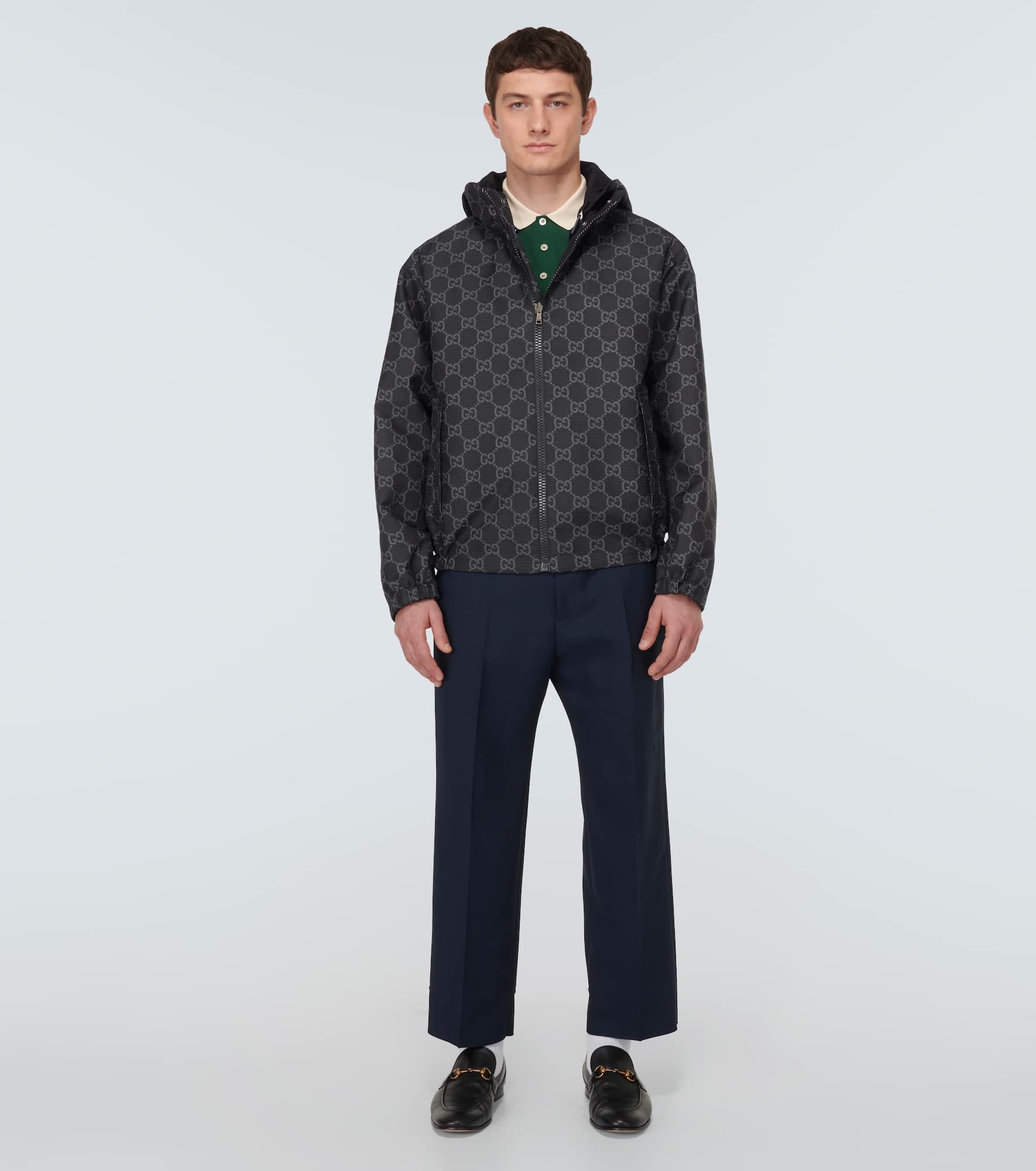 GG reversible ripstop jacket - 2