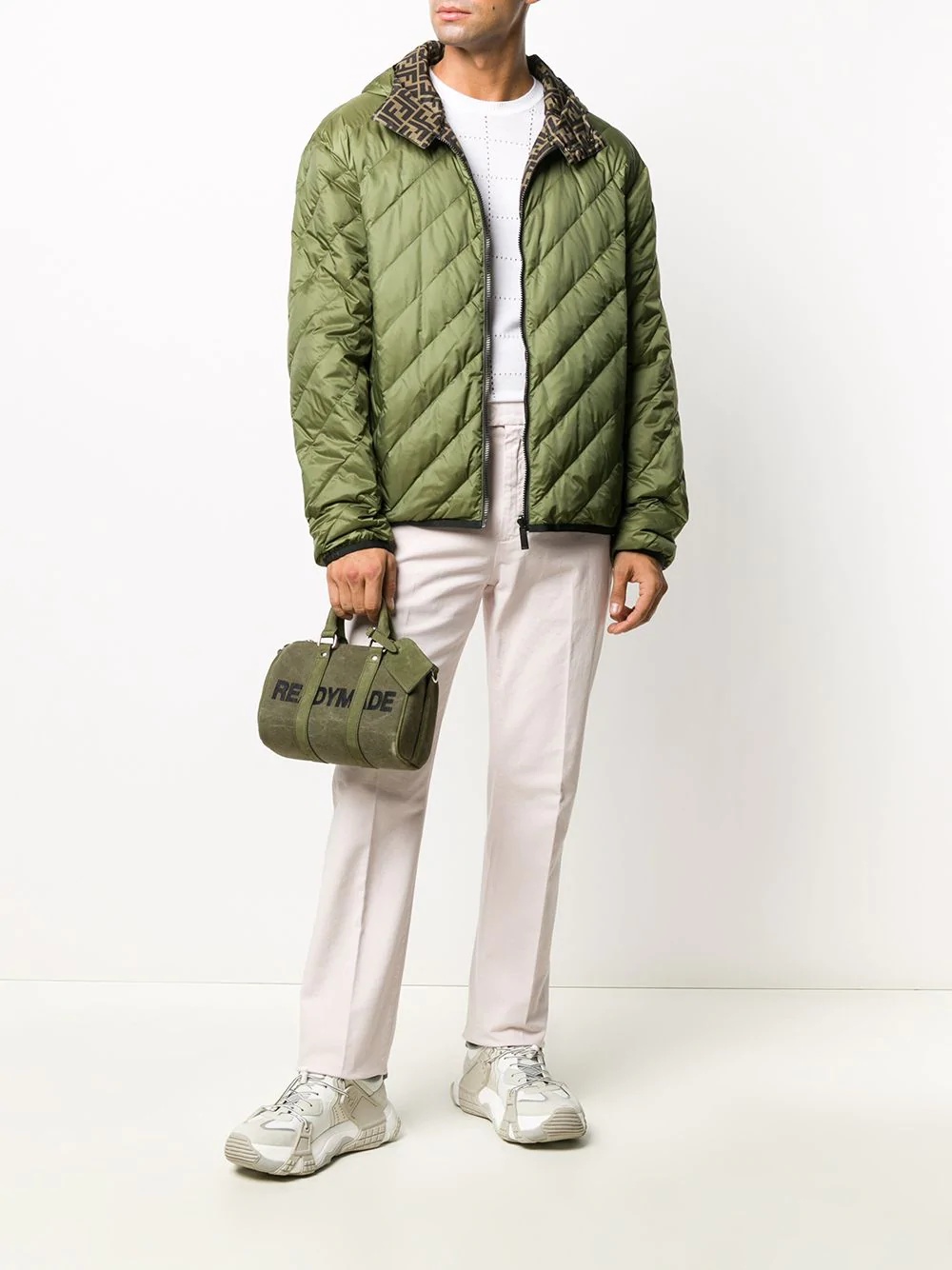 reversible quilted jacket - 2