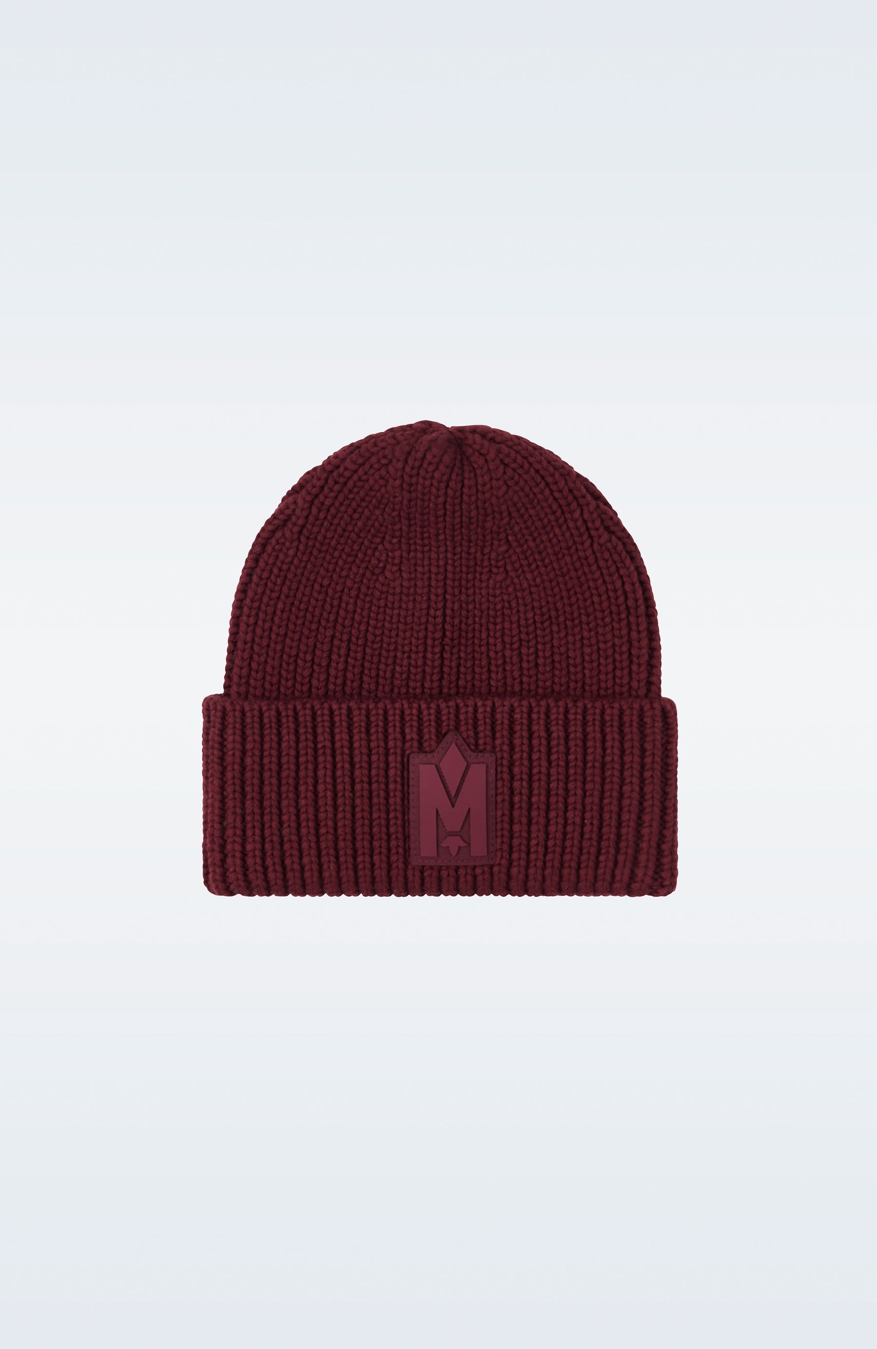 JUDE-MZ hand-knit toque with ribbed cuff - 1